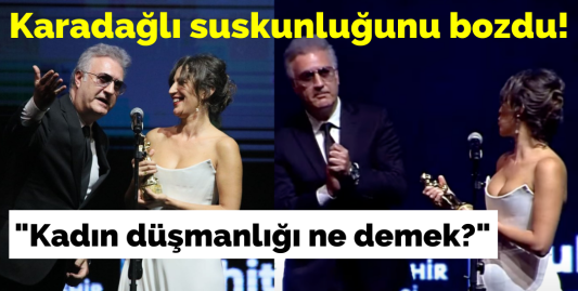 Altın Portakal'a skandal hareketleriyle damga vuran Tamer Karadağlı'dan açıklama geldi!