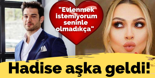 Hadise Mehmet Dinçerler aşkı dolu dizgin devam ediyor!