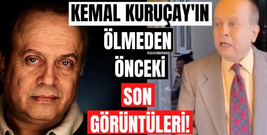 Kemal Kuruçay'ın ölmeden önceki son görüntüleri! Kemal Kuruçay Seksenler dizisi setinde vefat etti!
