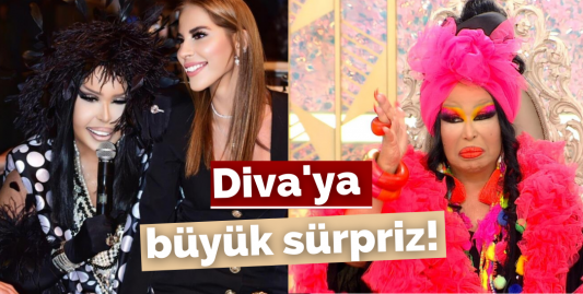 Modacısından Diva Bülent Ersoy'a büyük sürpriz!