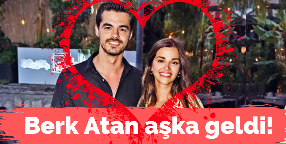 Berk Atan'dan sevgilisi Selin Yağcıoğlu'nu öpücüklere boğdu!