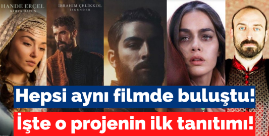 Boran Kuzum, Bensu Soral, İbrahim Çelikkol ve Hande Erçel Mest-i Aşk filminde buluştular