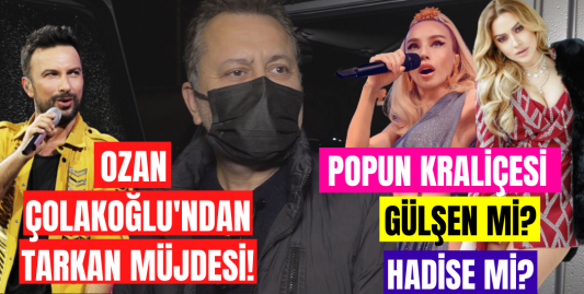 Ozan Çolakoğlu Tarkan'ın yeni albümü ile ilgili konuştu