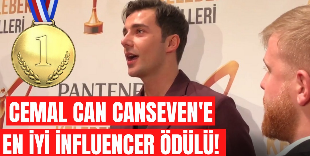 Cemal Can Canseven Altın Kelebek 2021 Ödülleri'nde "En İyi Influencer" ödülüne layık görüldü!