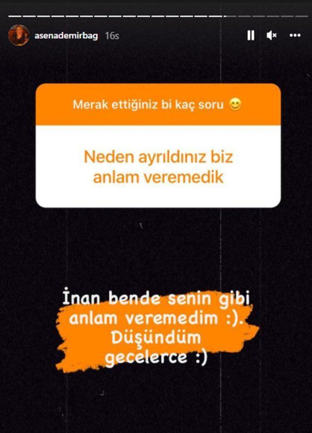 Ahmet Dursun ile boşanan Asena Demirbağ'dan olay sözler! 