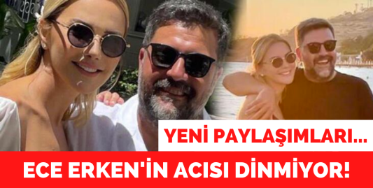 Eşi Şafak Mahmutyazıcıoğlu'nun ölümünün ardından Ece Erken, acısını takipçileriyle paylaştı!