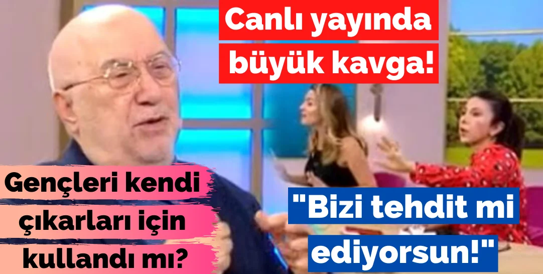 Erkan Özerman, '2. Sayfa' programının sunucularıyla birbirine girdi